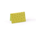Ostrich Leather Business Card Case - Lime